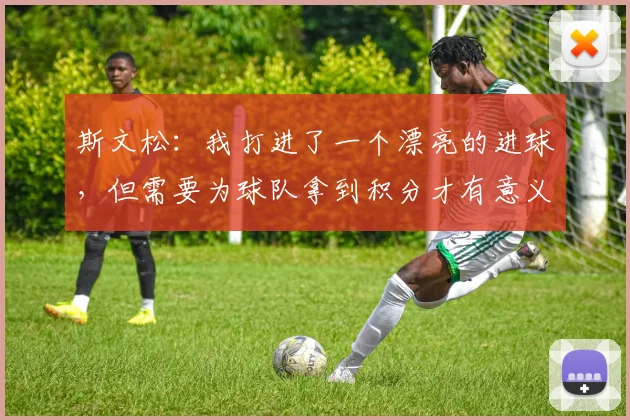 斯文松：我打进了一个漂亮的进球，但需要为球队拿到积分才有意义